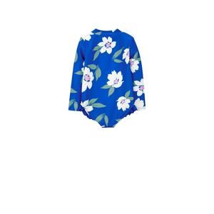 Carter's Baby Floral One Piece Zip Front Rashguard Swimsuit Size 3m